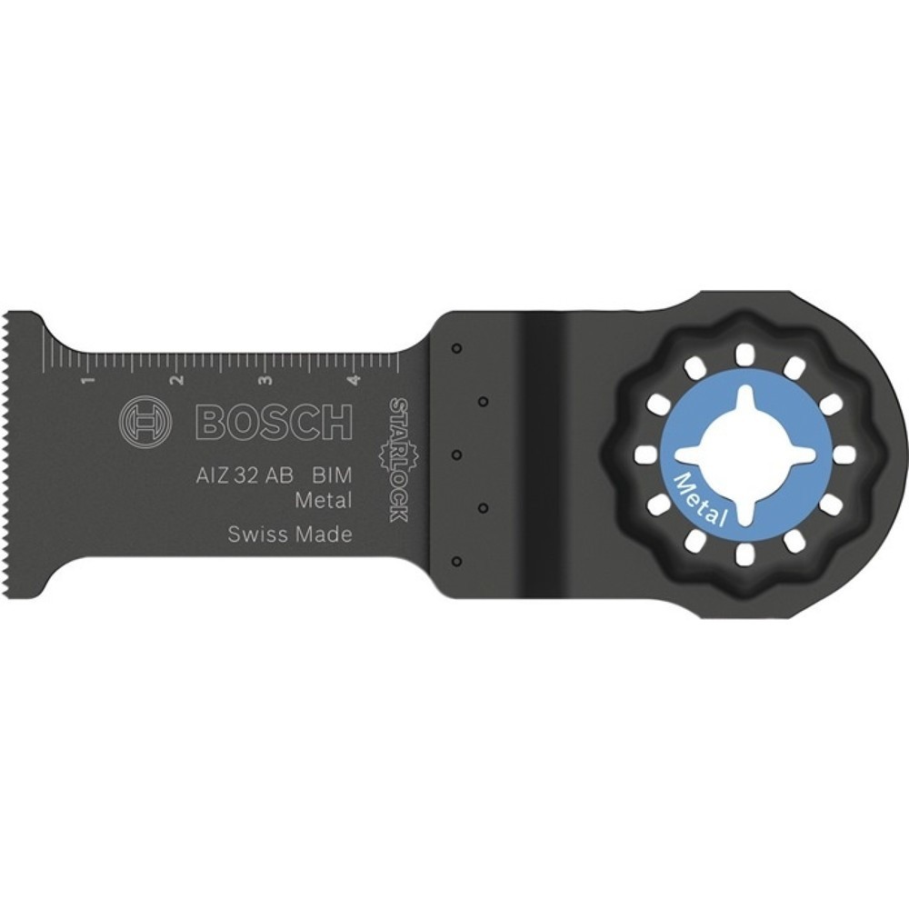 Produktabbildung: BOSCH Tauchsägeblatt AIZ 32AB B.32mm Eintauch-T.50mm Starlock 10er Pk