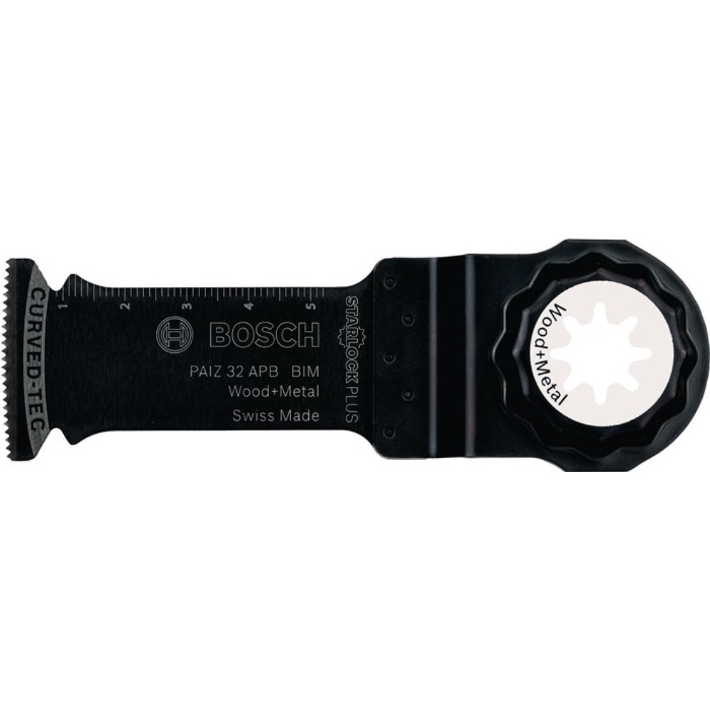 Produktabbildung: BOSCH Tauchsägeblatt PAIZ 32 APB, Starlock Plus, Breite 32 mm Eintauchtiefe 60 mm, 1er Pack