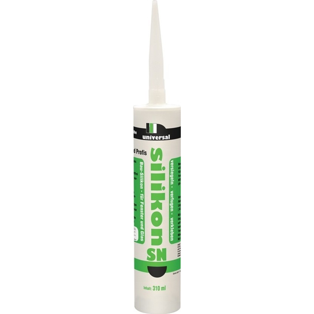 Produktabbildung: BOSTIK Universal-Silikon SN K, 310 ml, weiß, Kartusche