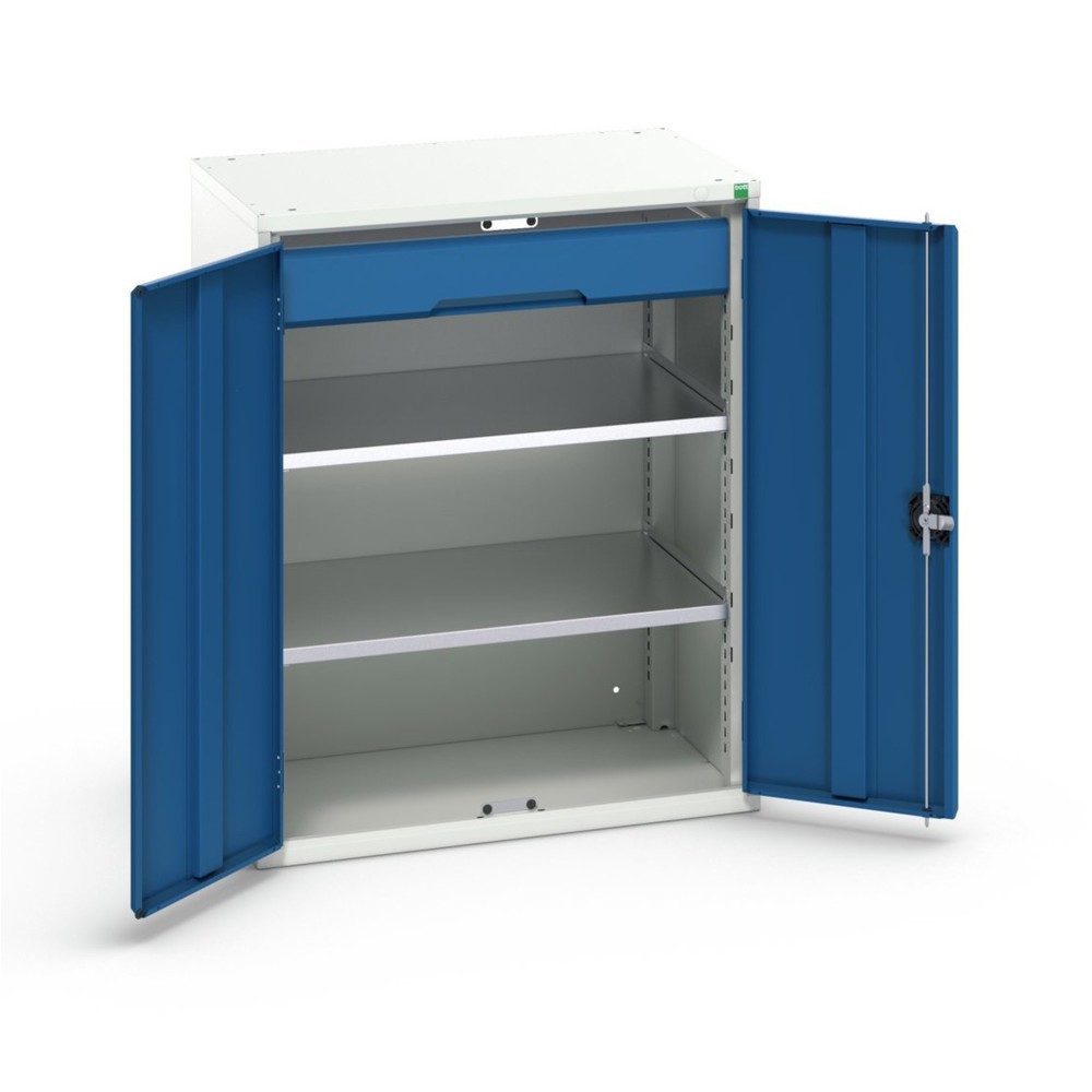 Immagine del prodotto n. 1: bott verso Armadio ad ante battenti con cassetto, con 2 ripiani e 1 cassetto, LxPxA: 800 x 550 x 1000 mm