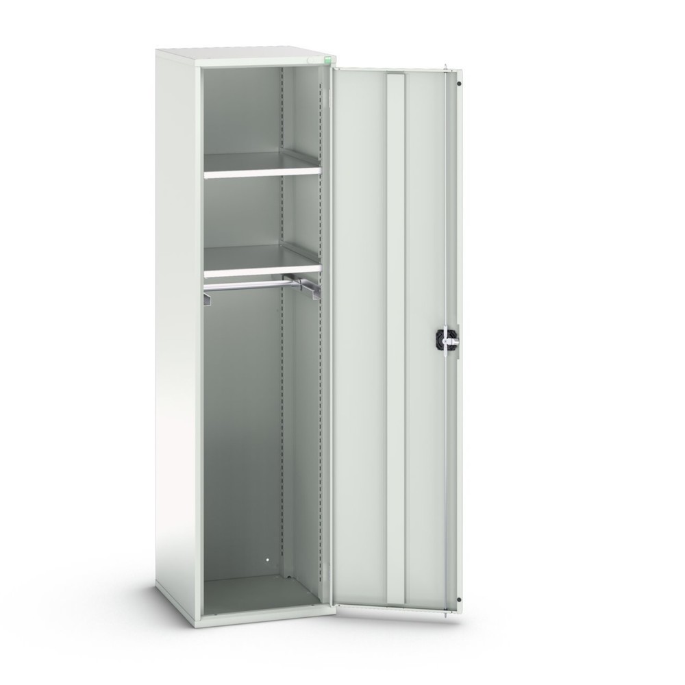 Immagine del prodotto: bott verso Armadio guardaroba, con 2 ripiani e 1 asta appendiabiti, LxPxA: 525 x 550 x 2000 mm
