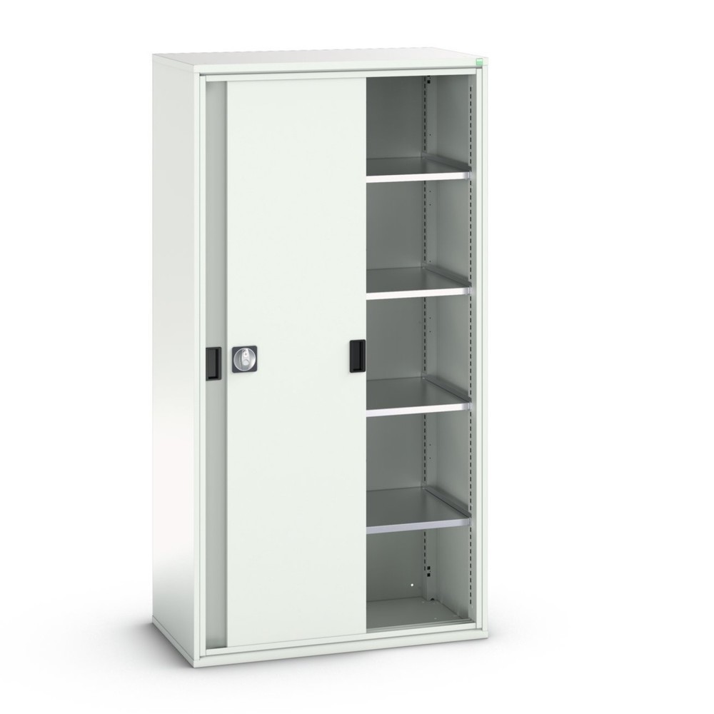 N° de l'image du produit 1 : bott Armoire à portes coulissantes verso, avec 4 tablettes, lxPxH : 1 050 x 550 x 2 000 mm
