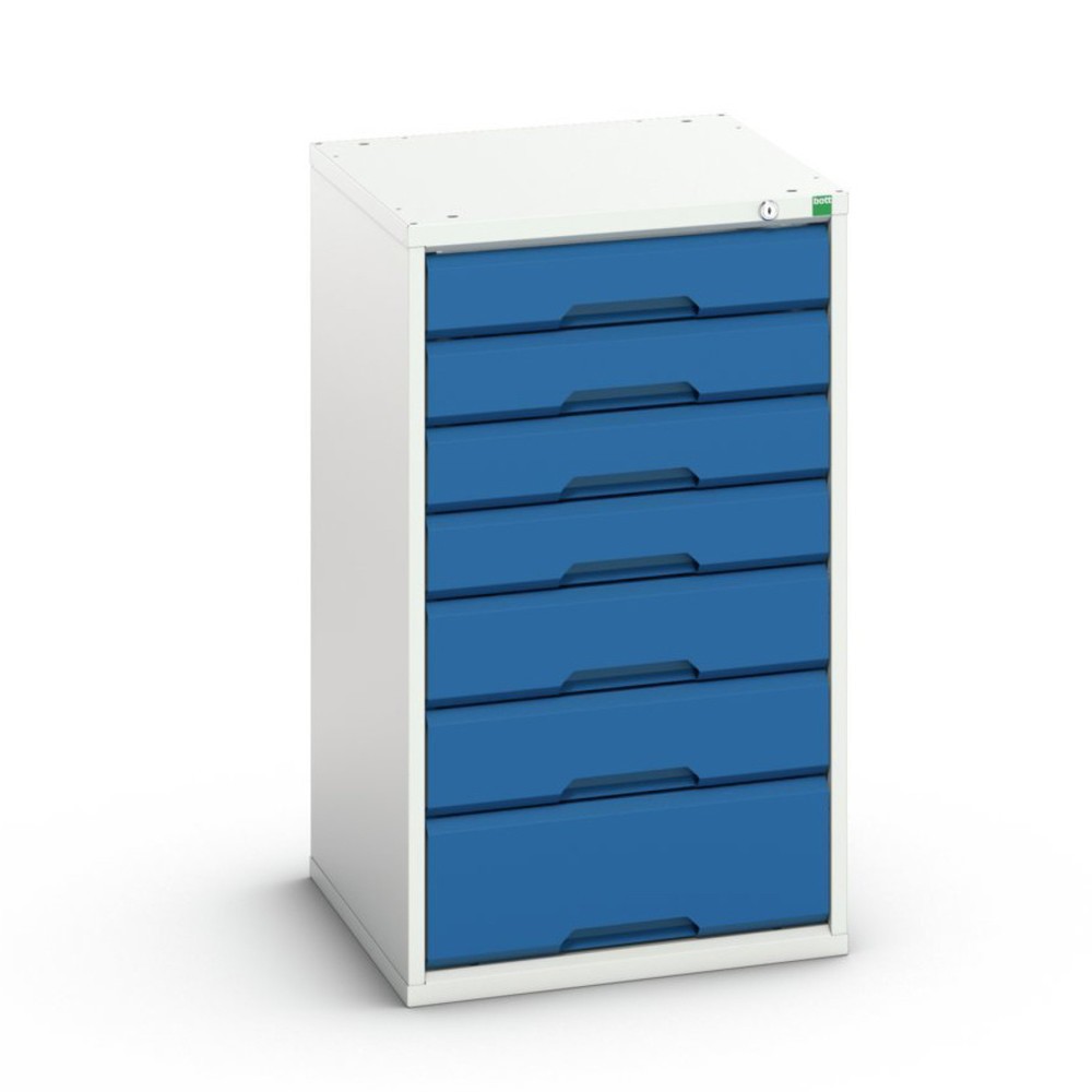 Illustration du produit: bott Armoire à tiroirs verso, avec 7 tiroirs, lxPxH : 525 x 550 x 900 mm