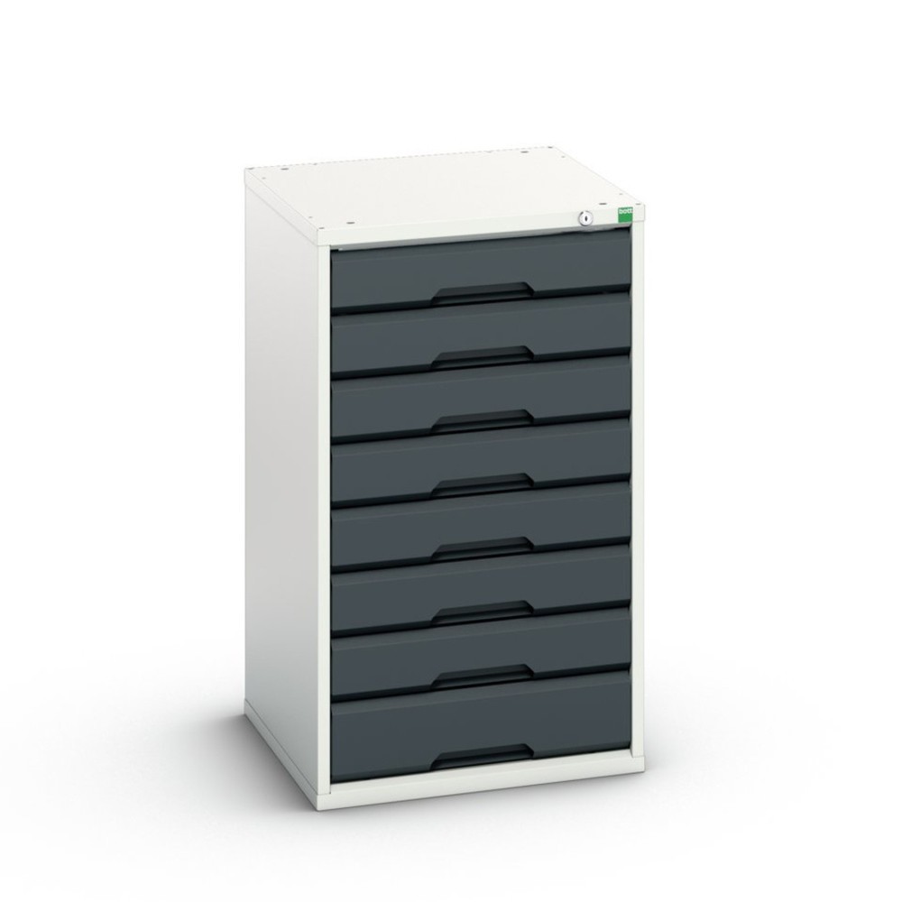 N° de l'image du produit 1 : bott Armoire à tiroirs verso, avec 8 tiroirs, lxPxH : 525 x 550 x 900 mm
