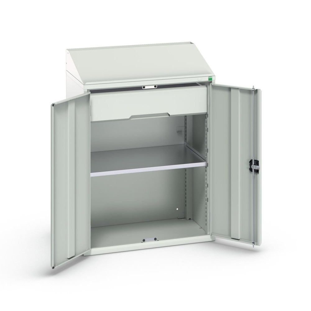 Product image no. 1: bott verso console cabinet with 1 shelf and 1 drawer, WxDxH: 800 x 550 x 1130 mm