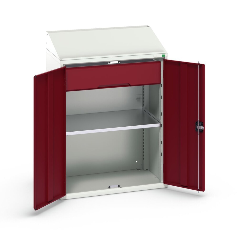 Product image no. 1: bott verso console cabinet with 1 shelf and 1 drawer, WxDxH: 800 x 550 x 1130 mm