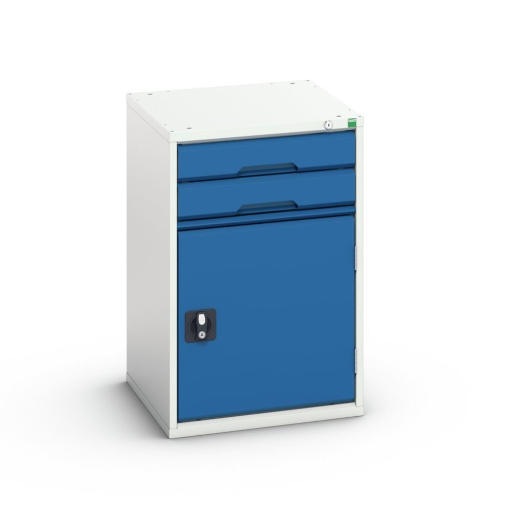 Product image no. 1: bott verso drawer cabinet with hinged door, with 2 drawers and shelf, WxDxH: 525 x 550 x 800 mm