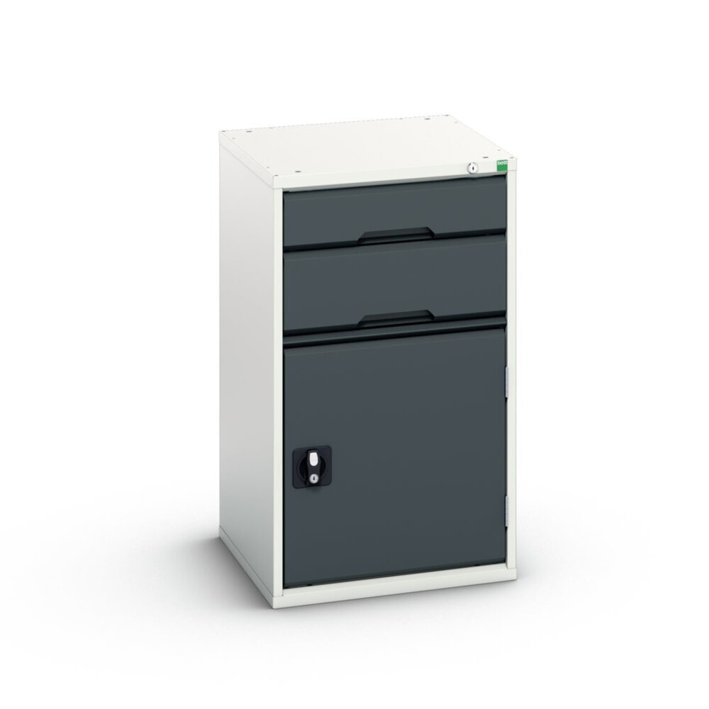 Product image no. 1: bott verso drawer cabinet with hinged door, with 2 drawers and shelf, WxDxH: 525 x 550 x 900 mm