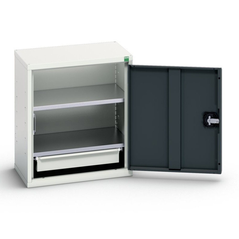 Product image no. 1: bott verso Economy cabinet with 2 shelves and 1 drawer, WxDxH: 525 x 350 x 600 mm