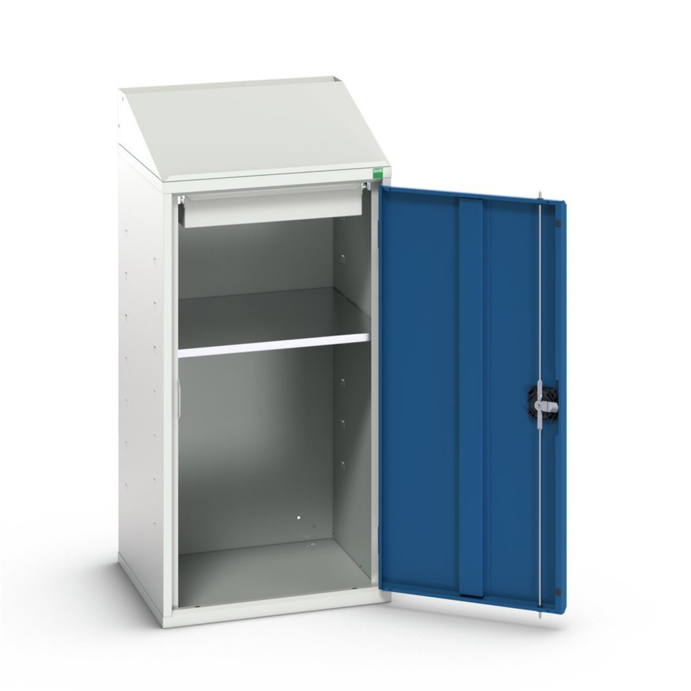 Product image no. 1: bott verso Economy desk with 1 shelf, 1 drawer, WxDxH: 525 x 550 x 1130 mm