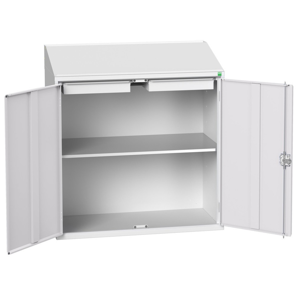 Product image: bott verso Economy desk with 1 shelf and 2 drawers, WxDxH: 1050 x 550 x 1130 mm