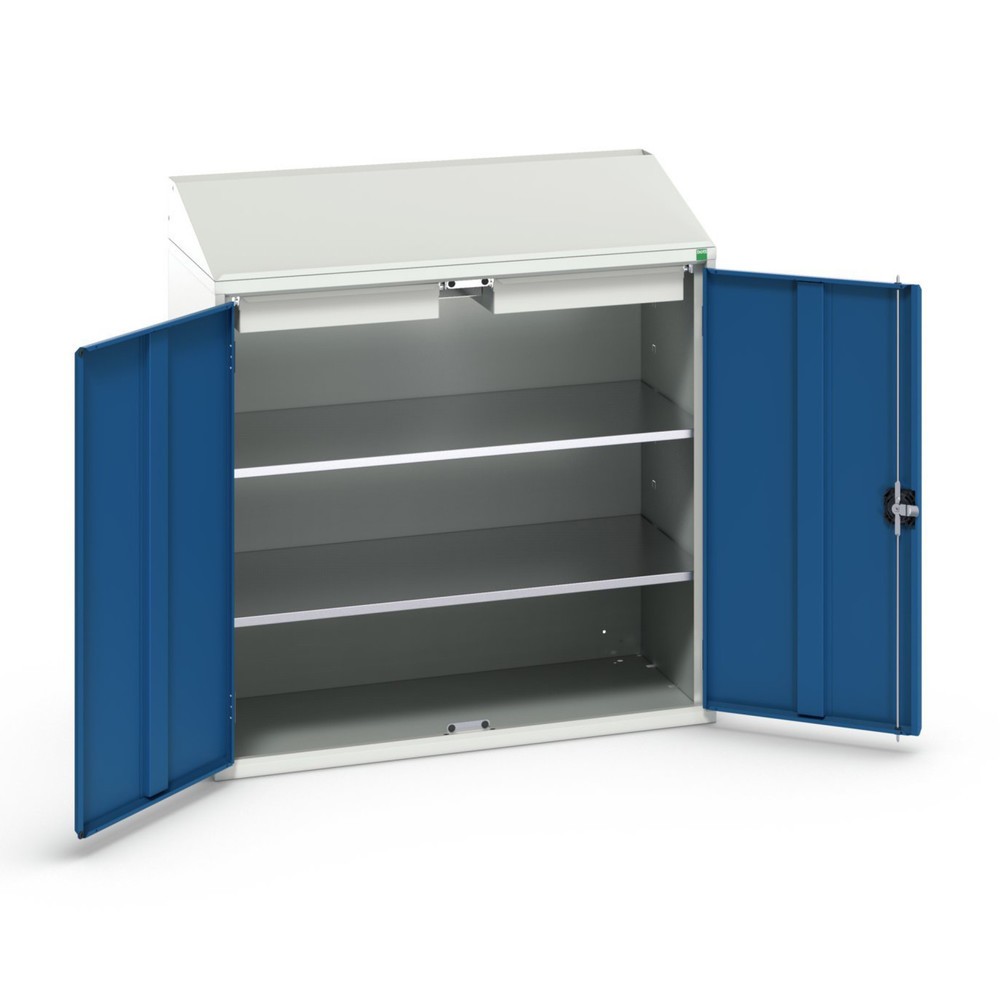 Product image: bott verso Economy desk with 2 shelves and 2 drawers, WxDxH: 1050 x 550 x 1130 mm