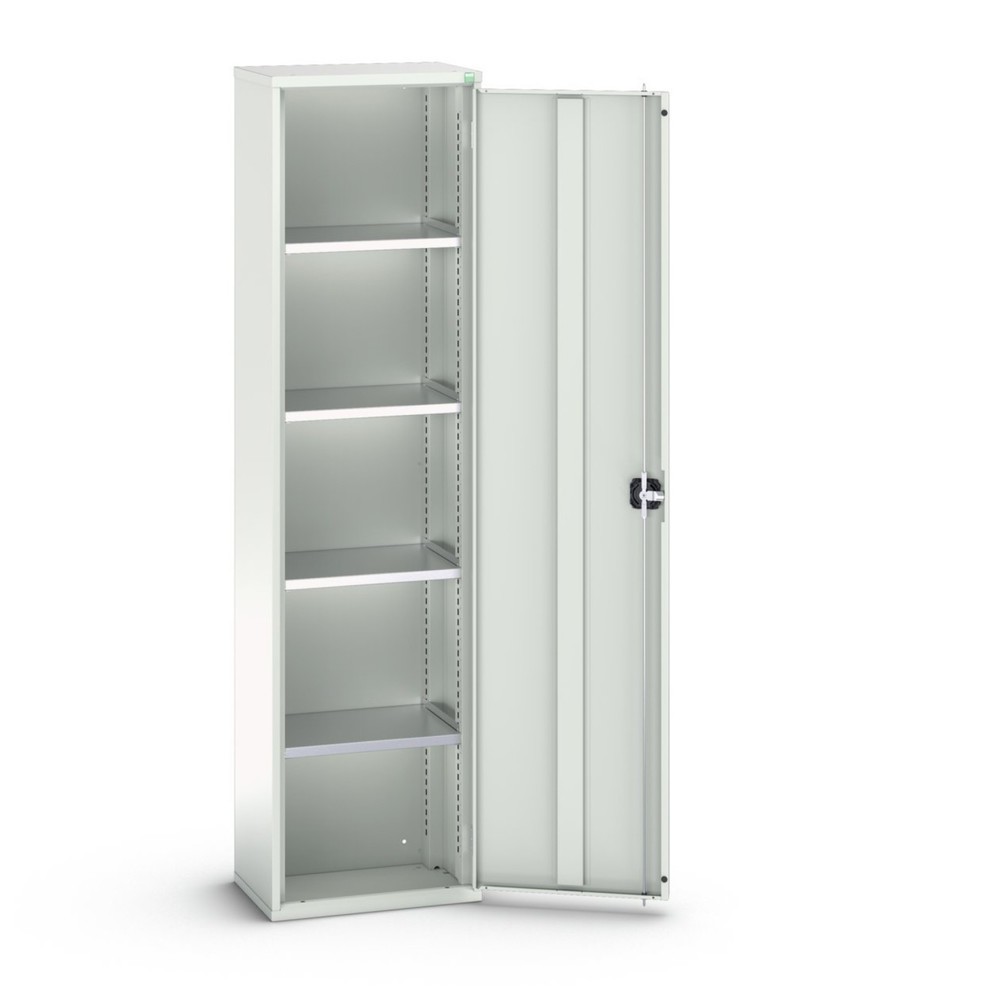 Produktabbildung Nr. 1: bott verso Flügeltürschrank, mit 4 Fachböden, BxTxH: 525 x 350 x 2000 mm