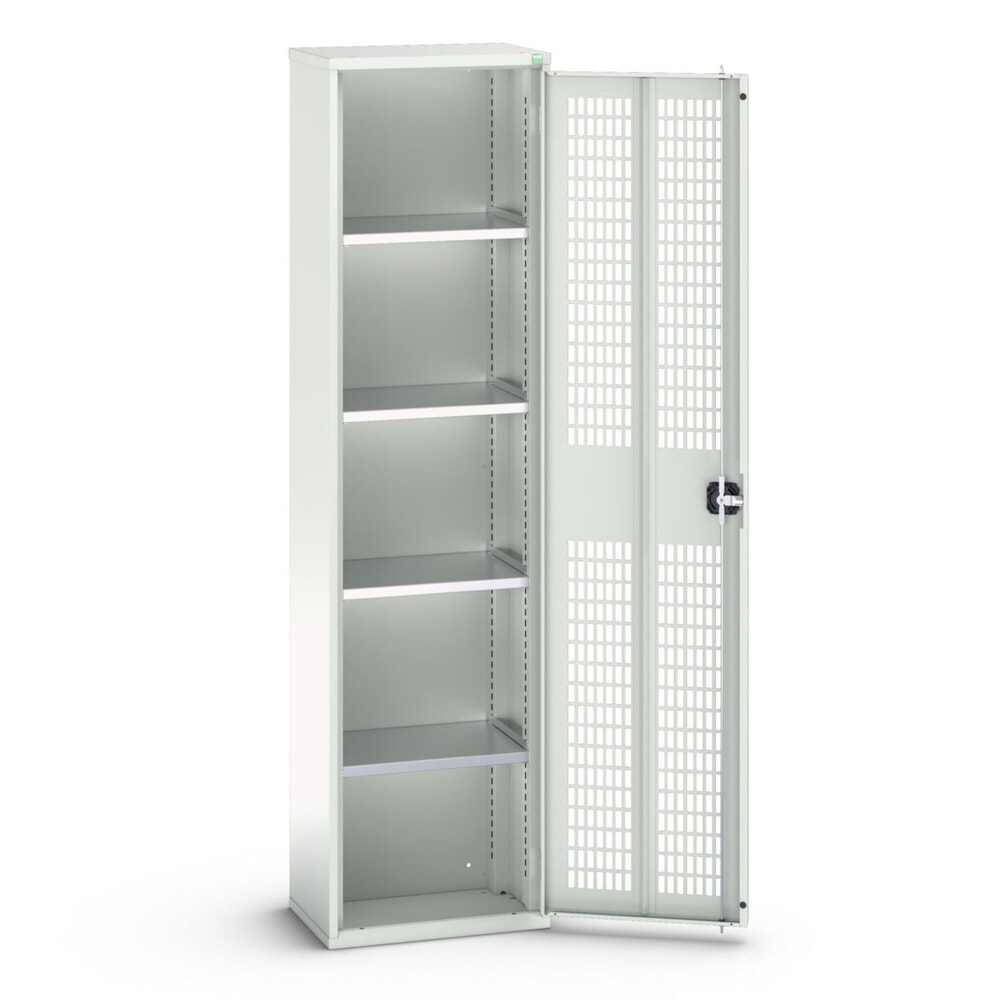 Product image no. 1: bott verso hinged door cabinet with ventilation, with 4 shelves, WxDxH: 525 x 350 x 2000 mm