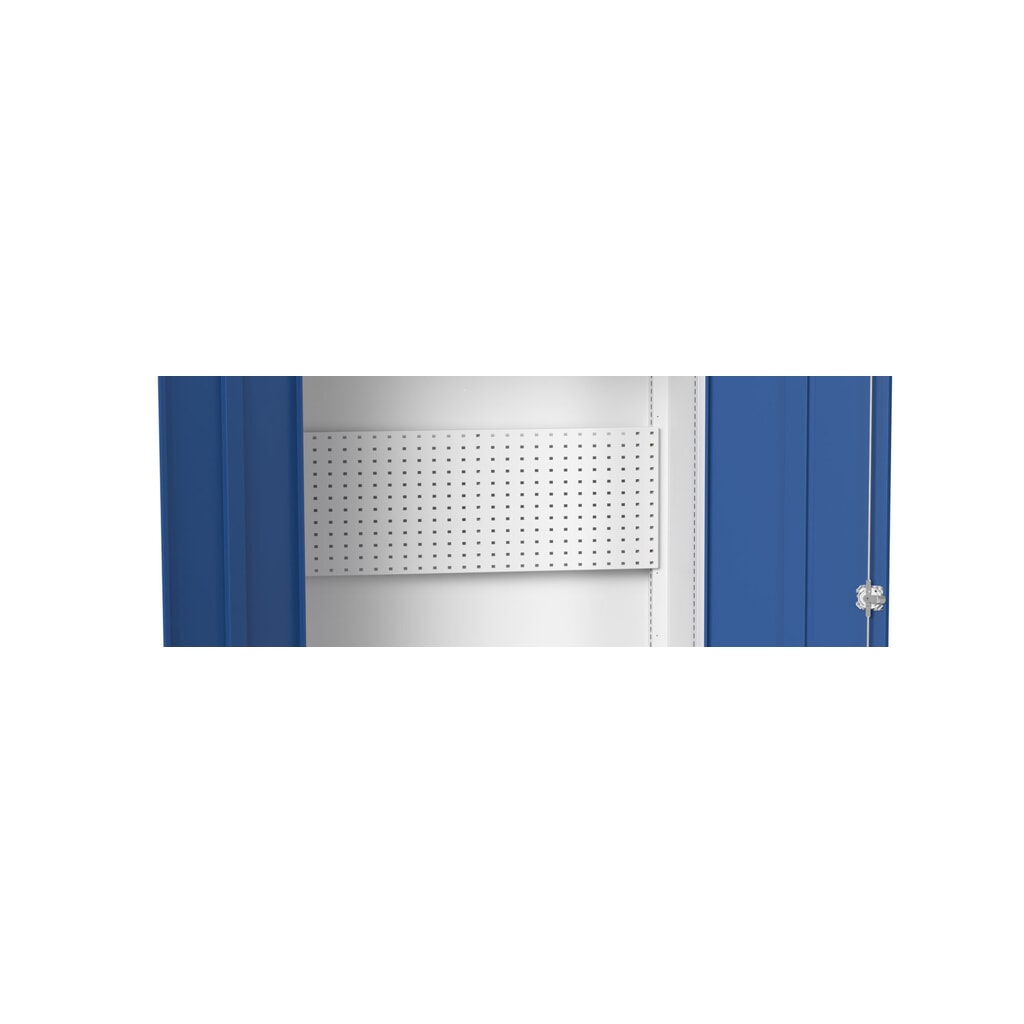 bott verso perfo-Rückwand, für 1300mm breiten Schrank Produktabbildung: bott verso perfo-Rückwand, für 1300mm breiten Schrank
