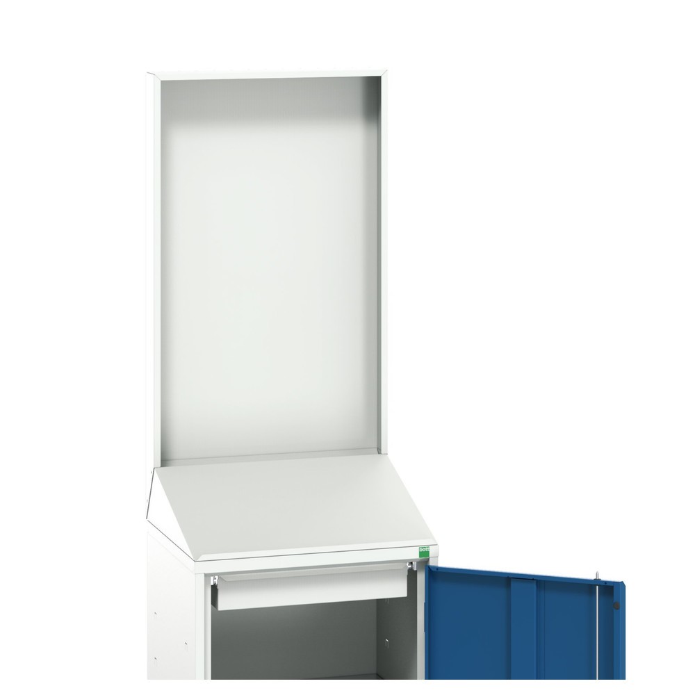 Product image: bott verso Economy lectern cupboard with smooth rear wall, with 1 shelf and 1 drawer, WxDxH: 525 x 550 x 2000 mm