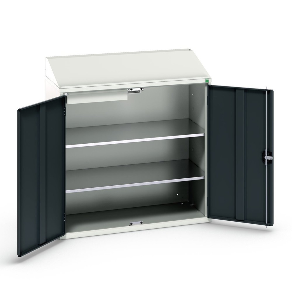 Immagine del prodotto: bott verso Scrittoio Economy, con 2 ripiani e 1 cassetto, LxPxA: 1050 x 550 x 1130 mm
