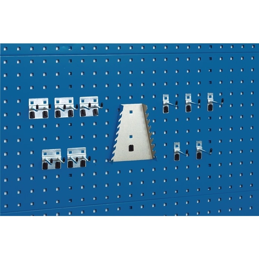 Produktabbildung: bott Werkzeughalter, 5 Haken/5 Doppelhaken/1 Halter 11-tlg., BxHmm