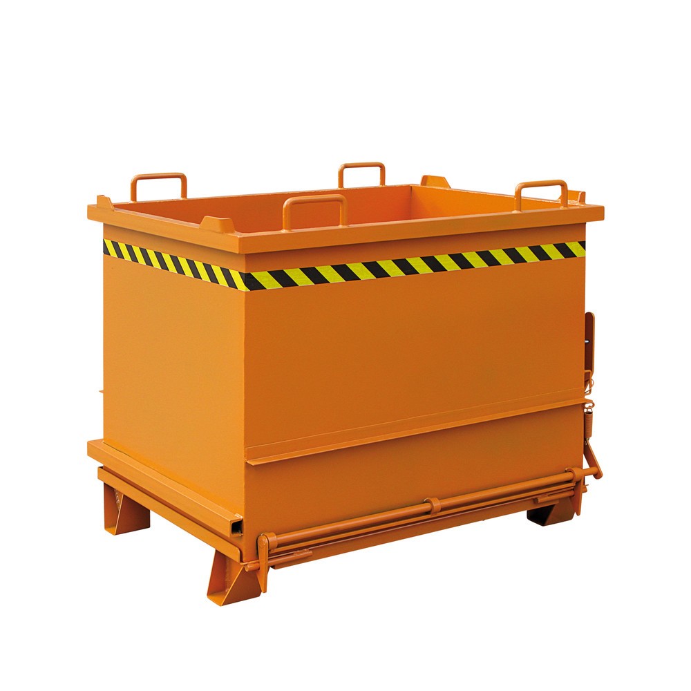 Product afbeelding: Bouwstofcontainer Eichinger® met uitklapbare bodem, 1.000 kg, 300 liter zuiver oranje