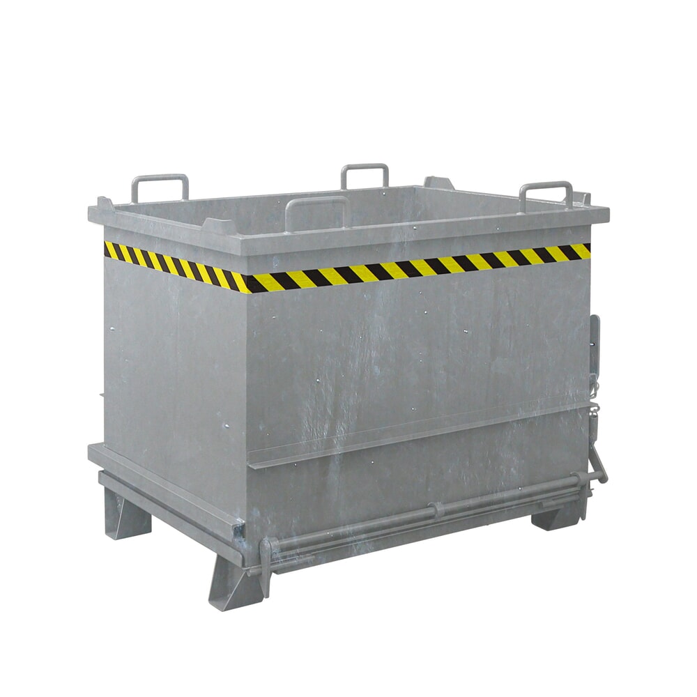 Product afbeelding: Bouwstofcontainer Eichinger® met uitklapbare bodem, 1.000 kg, 300 liter thermisch verzinkt