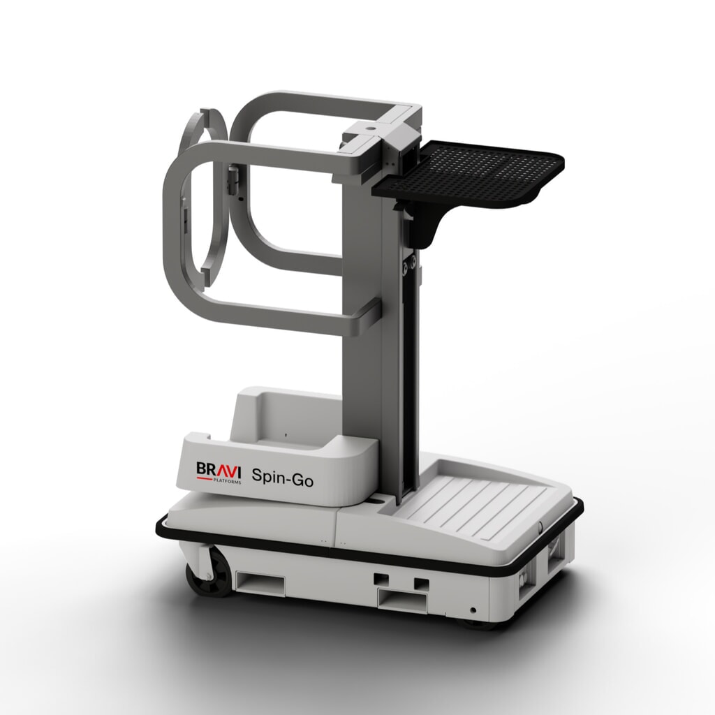 Bravi® Platforms Kommissionier-Personenlift Spin-Go Produktabbildung Nr. 1: Bravi® Platforms Kommissionier-Personenlift Spin-Go