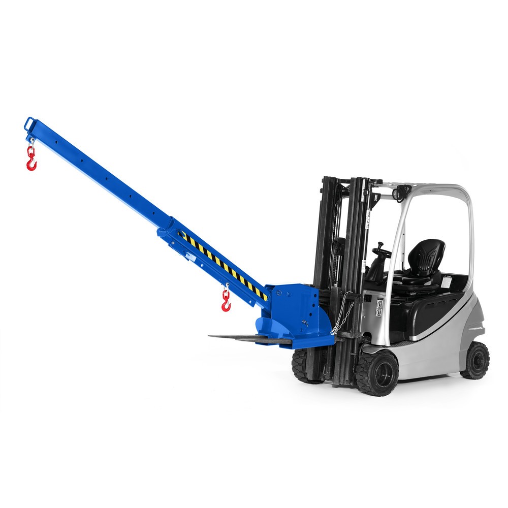 Número de imagen del producto 3: RR-Industrietechnik® Brazo de grúa tipo RKT, capacidad de carga 650 - 3.000 kg, RAL 5010 azul genciana