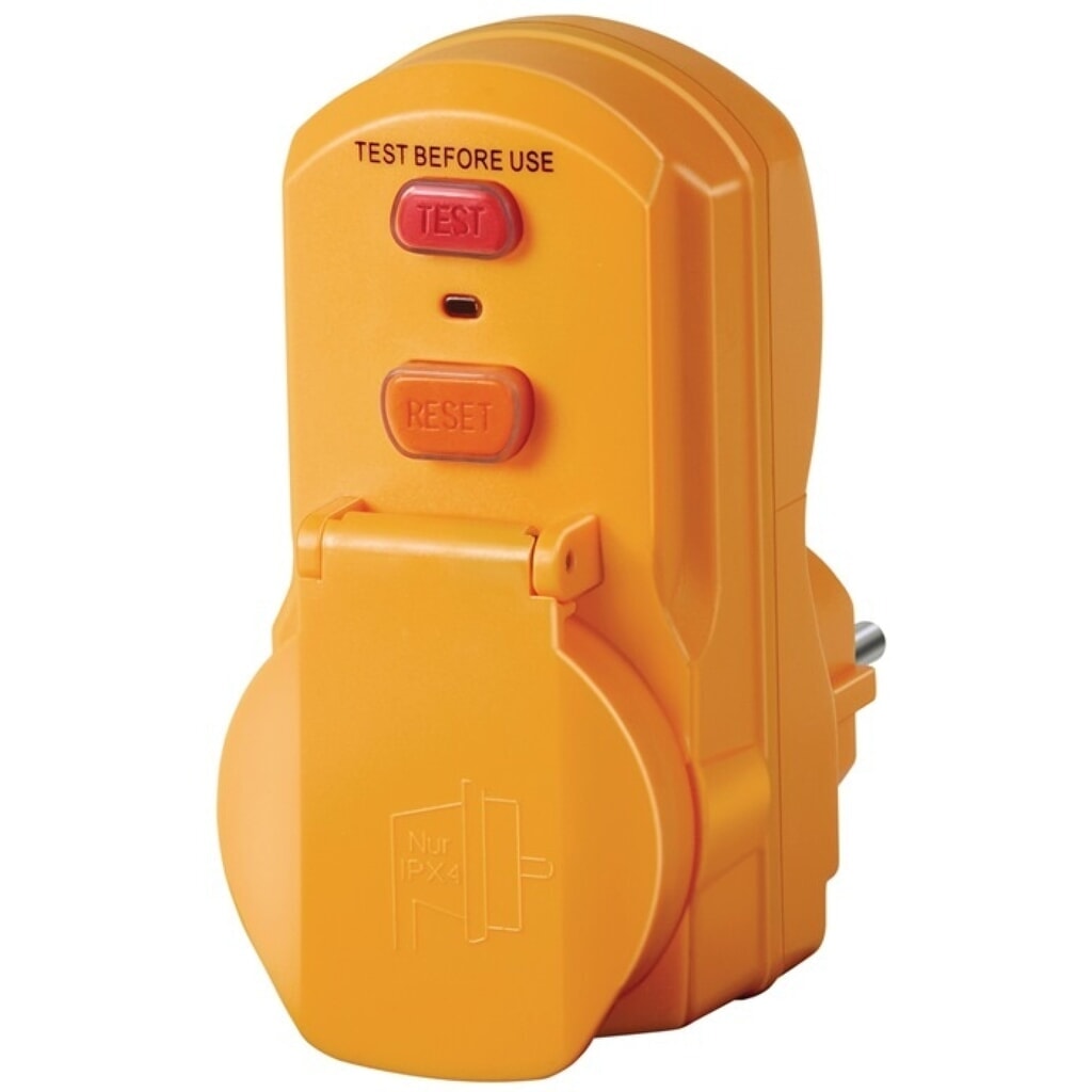 Produktabbildung: brennenstuhl Personenschutzadapter BDI-A2 30, 3680 W, 16 A 230/50 V / Hz, IP54