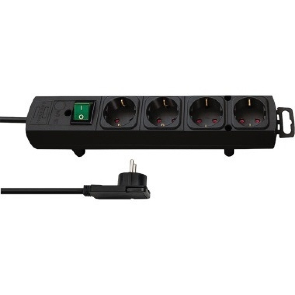 Produktabbildung Nr. 1: brennenstuhl Steckdosenleiste Comfort-Line 1153100100 4fach sw