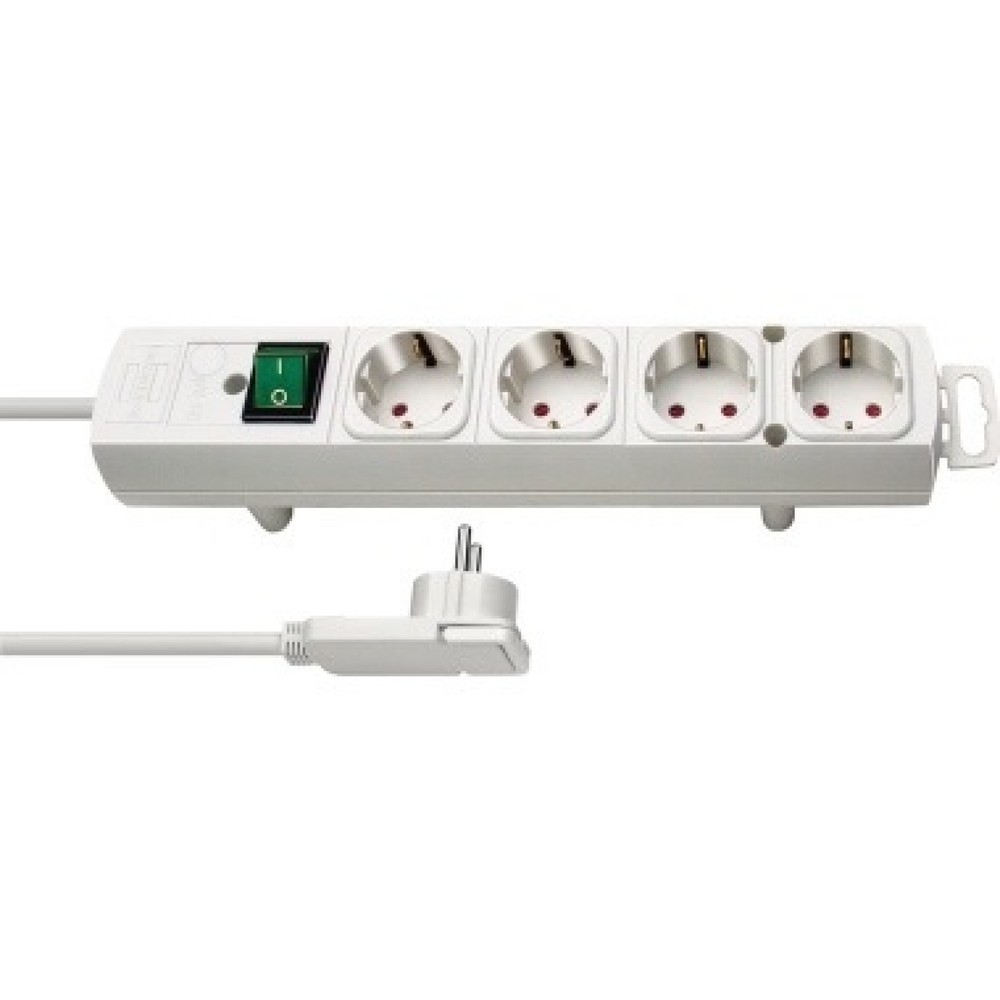 Produktabbildung: brennenstuhl Steckdosenleiste Comfort-Line 1153120100 4fach ws