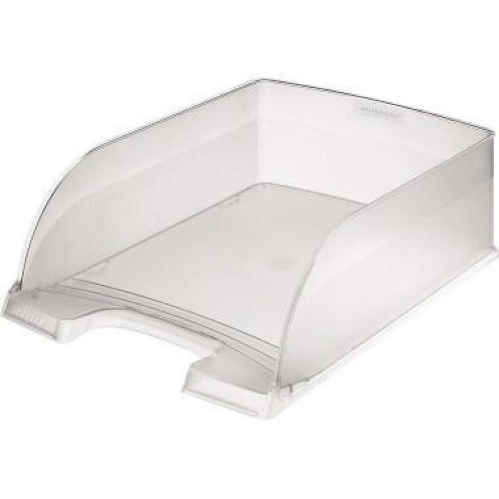 Produktabbildung: Leitz Briefablage Jumbo Plus 52330003 DIN A4 PS frost