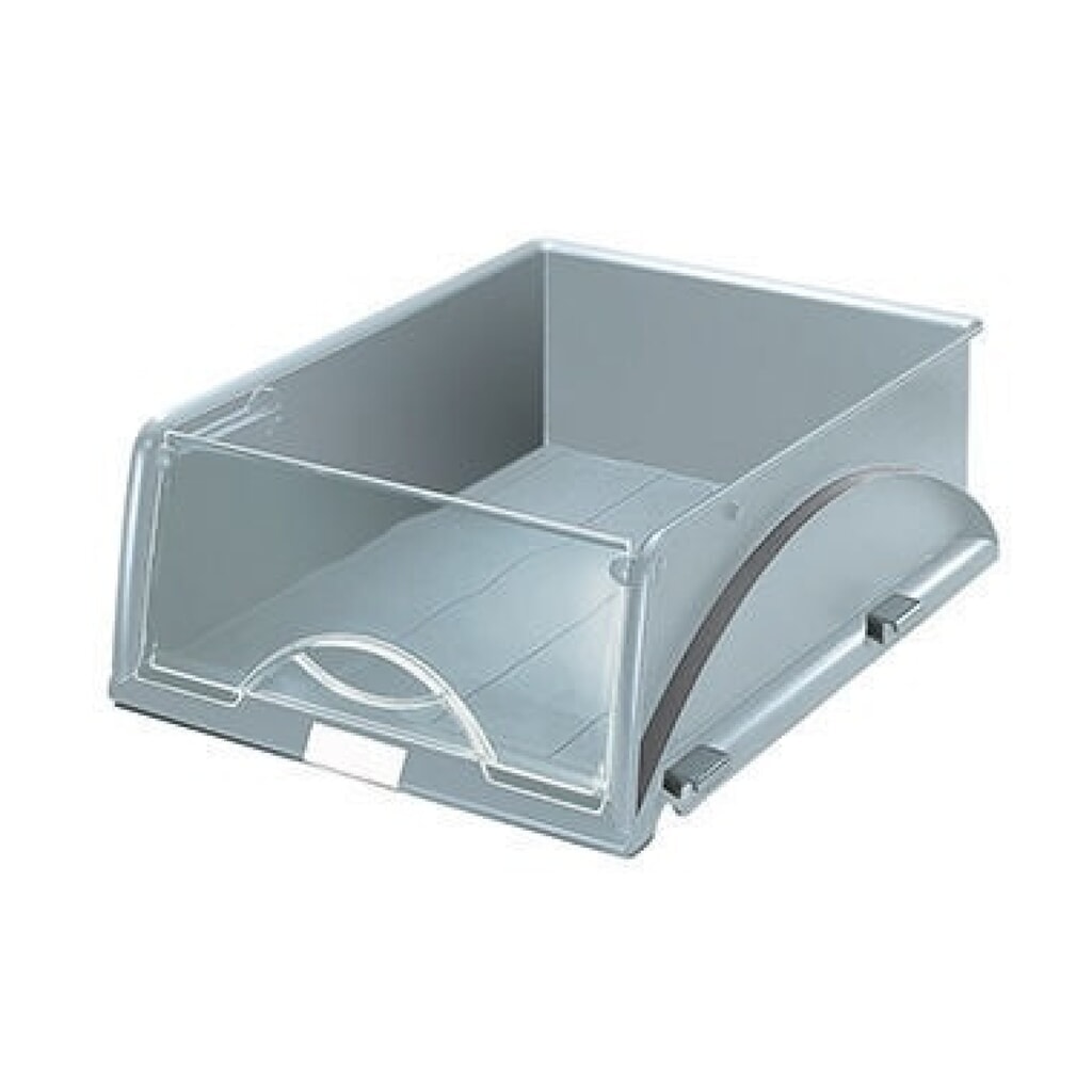 Leitz Briefablage Sorty 52310085 DIN A4/C4 PS grau Produktabbildung: Leitz Briefablage Sorty 52310085 DIN A4/C4 PS grau