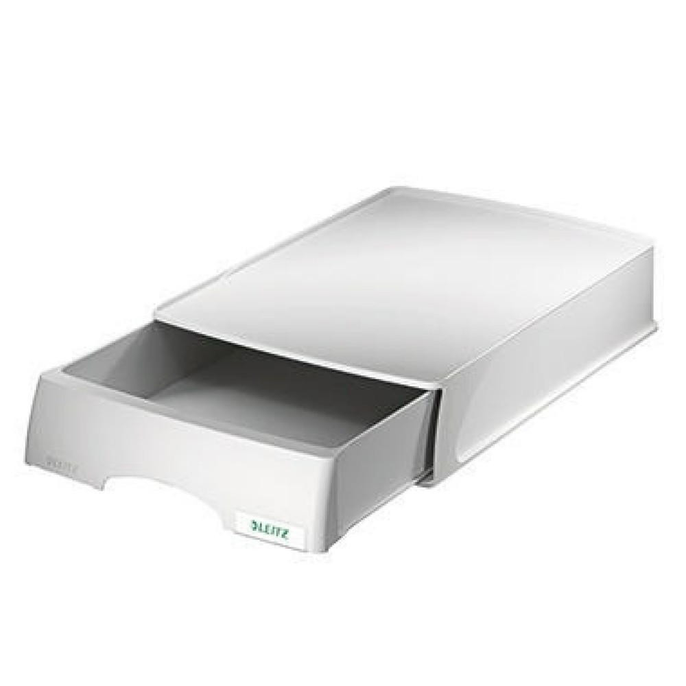 Produktabbildung: Leitz Briefablage Plus 52100085 DIN A4 stapelbar PS grau