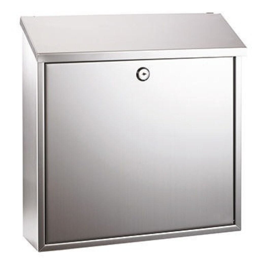 Produktabbildung: ALCO Briefkästen edelstahl Abdeck ung oben 36x36x10cm ROSTFREI