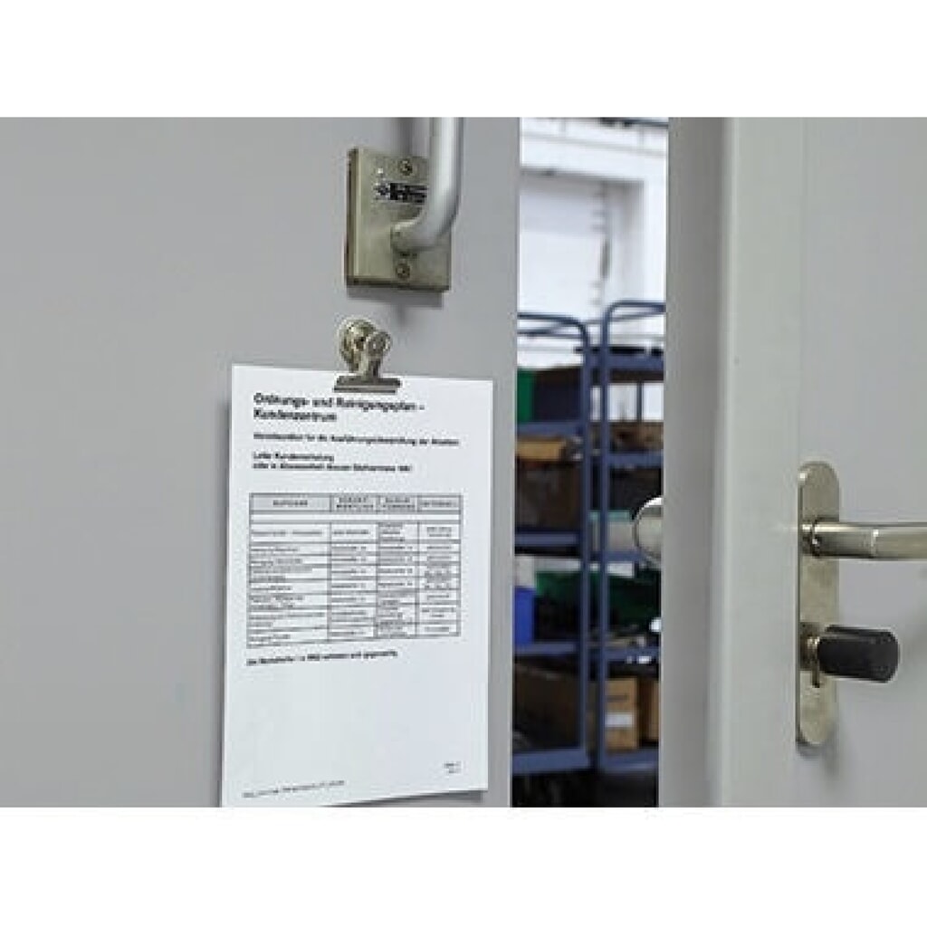Produktabbildung Nr. 4: MAUL Briefklemmer 2185096 50mm nickel 2 St./Pack.