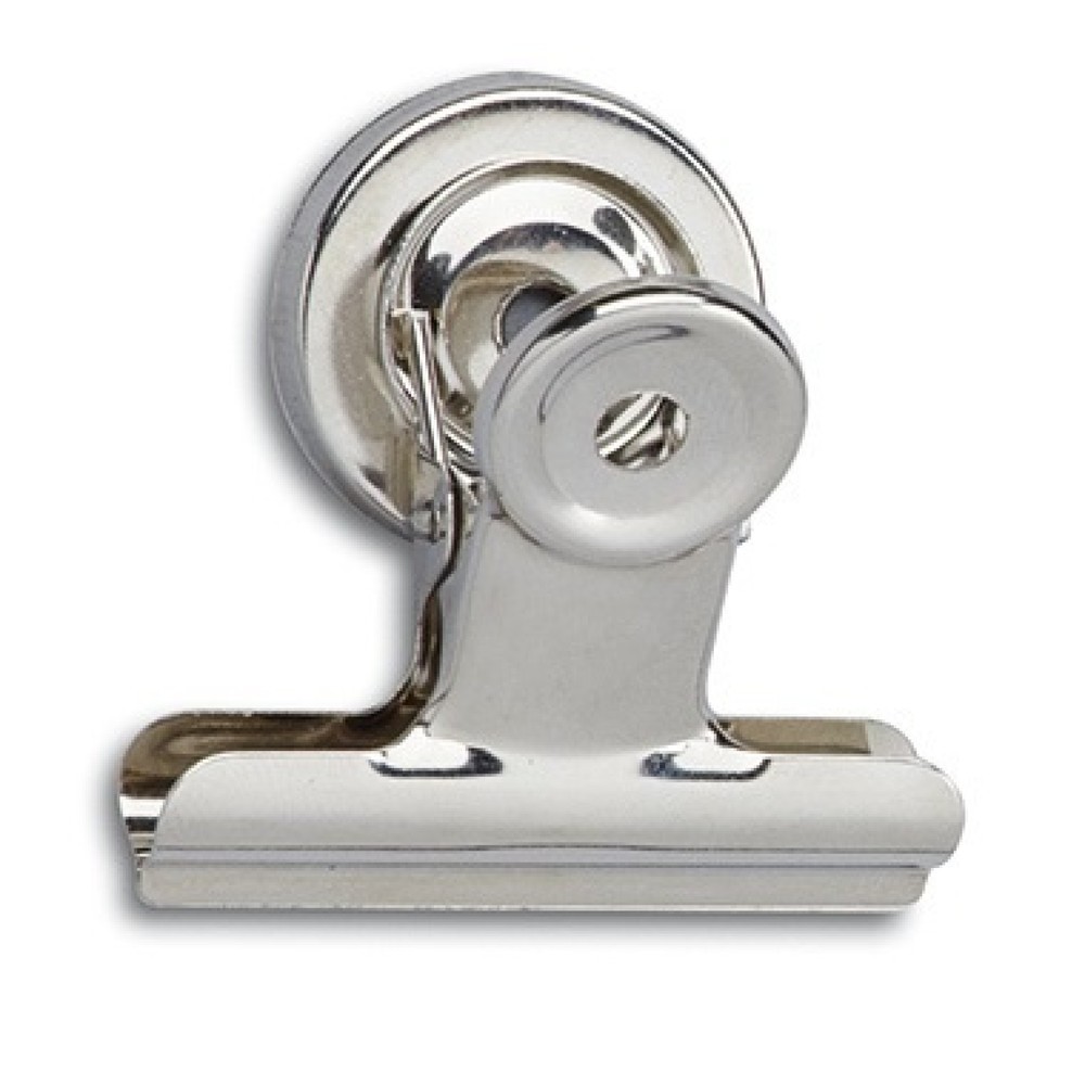 Produktabbildung: MAUL Briefklemmer 2185096 50mm nickel 2 St./Pack.
