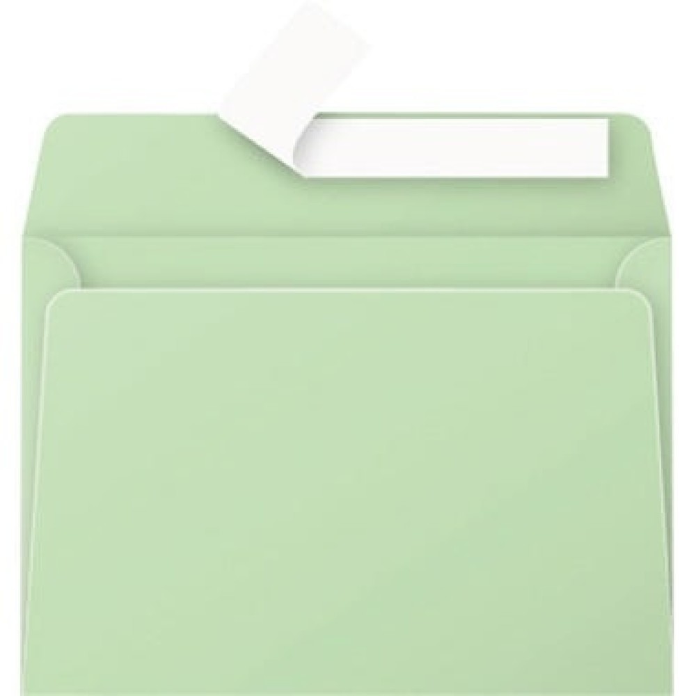 Produktabbildung: Clairefontaine Briefumschlag Pollen 5476C C6 grün 20 St./Pack.