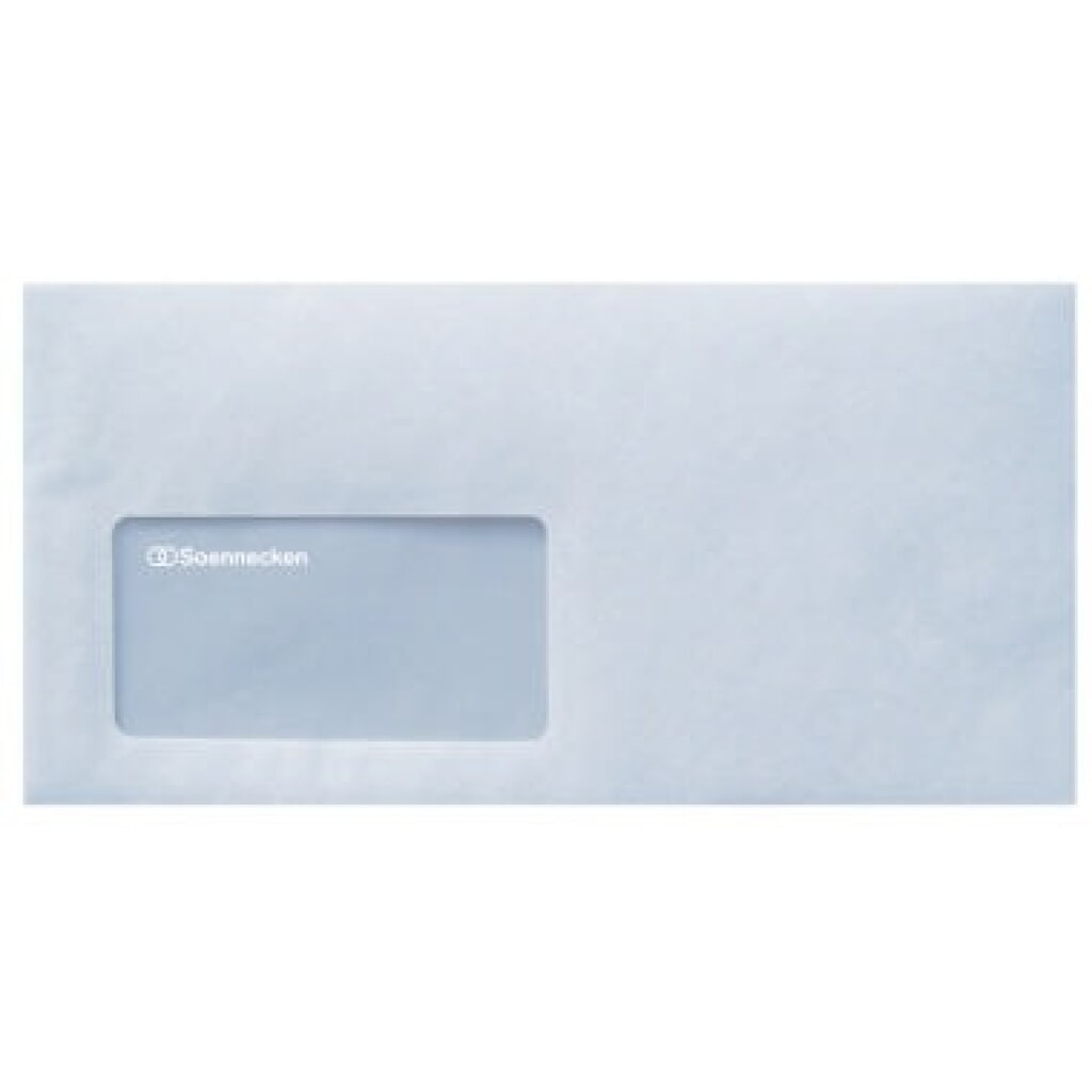 Soennecken Briefumschlag 2850 Kompaktbrief mF sk ws 25 St./Pack. Produktabbildung: Soennecken Briefumschlag 2850 Kompaktbrief mF sk ws 25 St./Pack.