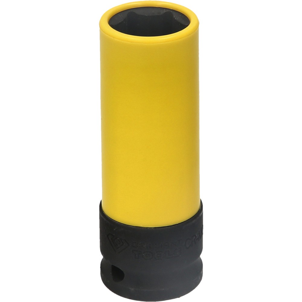 Produktabbildung Nr. 1: BRILLIANT TOOLS 1/2" Alu-Felgen-Kraft-Stecknuss, 19 mm