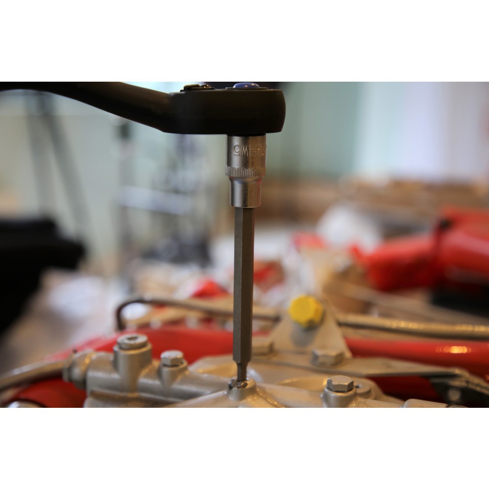 Produktabbildung Nr. 12: BRILLIANT TOOLS 1/2" Innensechskant Bit-Stecknuss, 140 mm lang, 5 mm