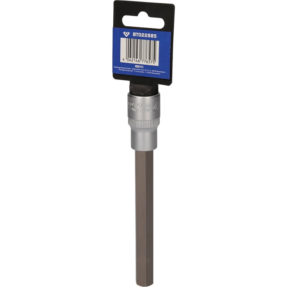 Produktabbildung Nr. 7: BRILLIANT TOOLS 1/2" Innensechskant Bit-Stecknuss, 140 mm lang, 12 mm