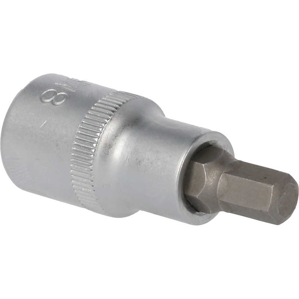 Produktabbildung Nr. 1: BRILLIANT TOOLS 1/2" Innensechskant Bit-Stecknuss, 55 mm lang, 8 mm