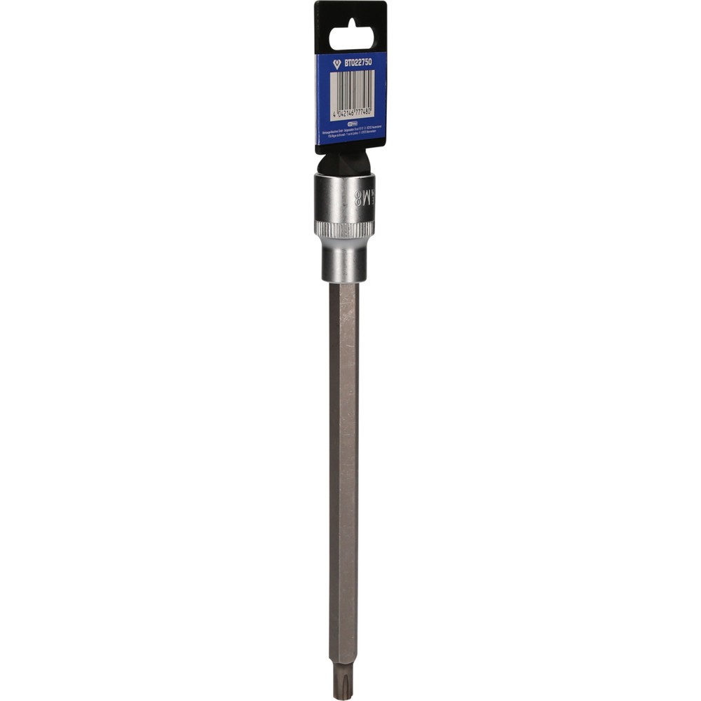 Produktabbildung Nr. 6: BRILLIANT TOOLS 1/2" RIBE-Bit-Stecknuss, 200 mm lang, M8