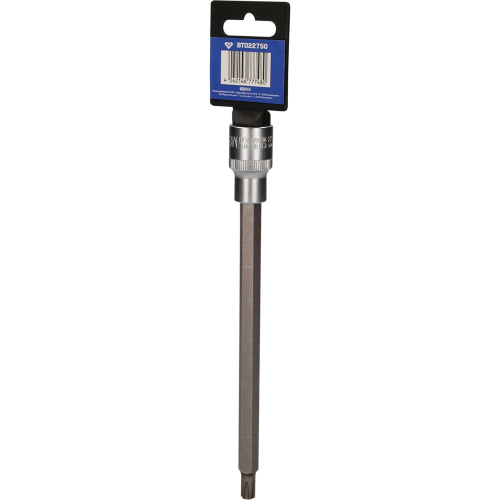 Produktabbildung Nr. 7: BRILLIANT TOOLS 1/2" RIBE-Bit-Stecknuss, 200 mm lang, M8