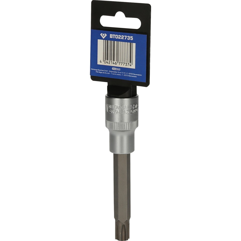 Produktabbildung Nr. 7: BRILLIANT TOOLS 1/2" RIBE-Bit-Stecknuss, 100 mm lang, M10