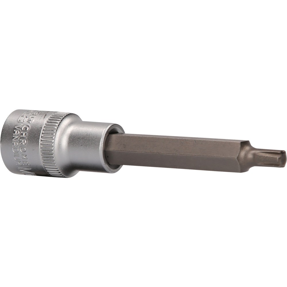 Produktabbildung: BRILLIANT TOOLS 1/2" RIBE-Bit-Stecknuss, 100 mm lang, M6