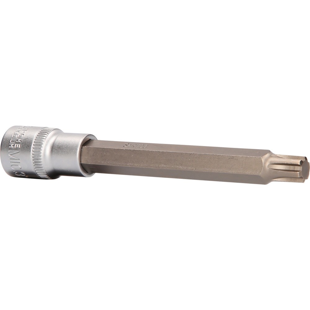 Produktabbildung Nr. 1: BRILLIANT TOOLS 1/2" RIBE-Bit-Stecknuss, 140 mm lang, M10,3