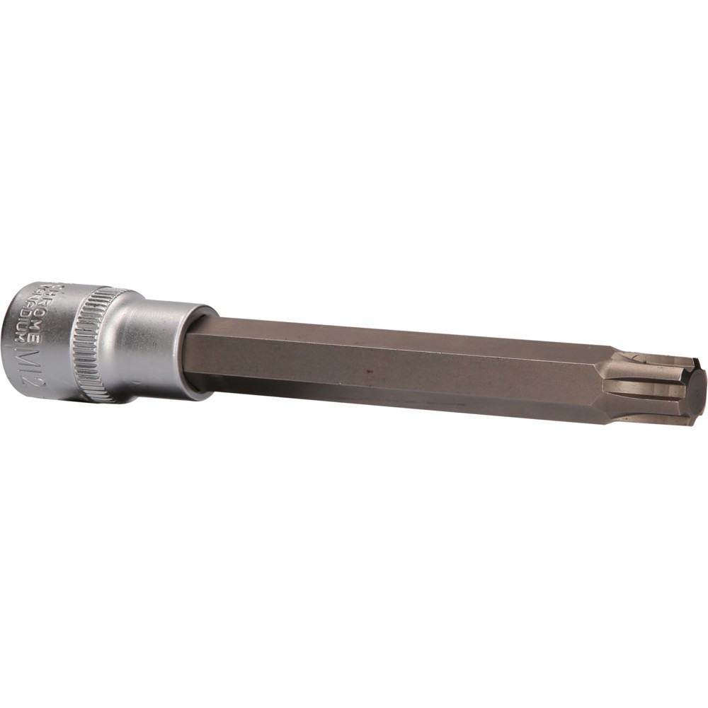 BRILLIANT TOOLS 1/2" RIBE-Bit-Stecknuss, 140 mm lang, M12 Produktabbildung: BRILLIANT TOOLS 1/2" RIBE-Bit-Stecknuss, 140 mm lang, M12