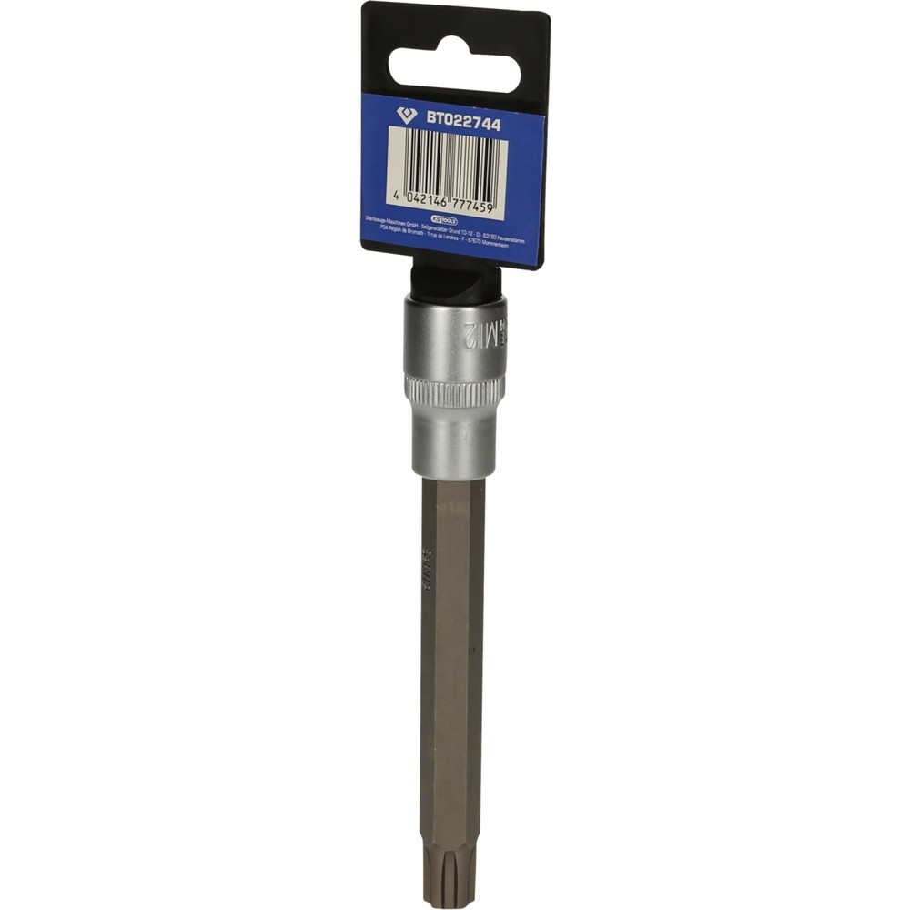 Produktabbildung Nr. 7: BRILLIANT TOOLS 1/2" RIBE-Bit-Stecknuss, 140 mm lang, M12