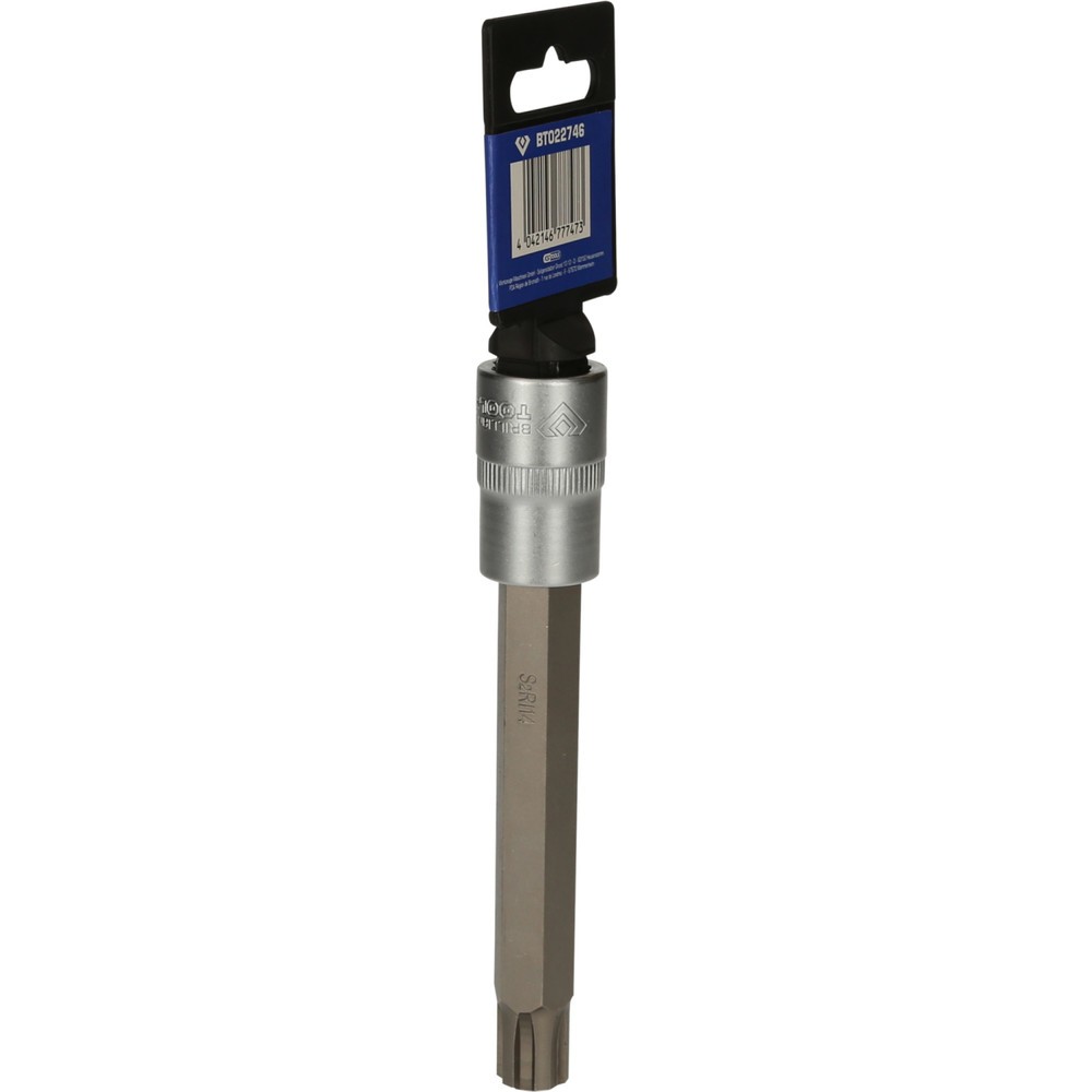 Produktabbildung Nr. 6: BRILLIANT TOOLS 1/2" RIBE-Bit-Stecknuss, 140 mm lang, M14