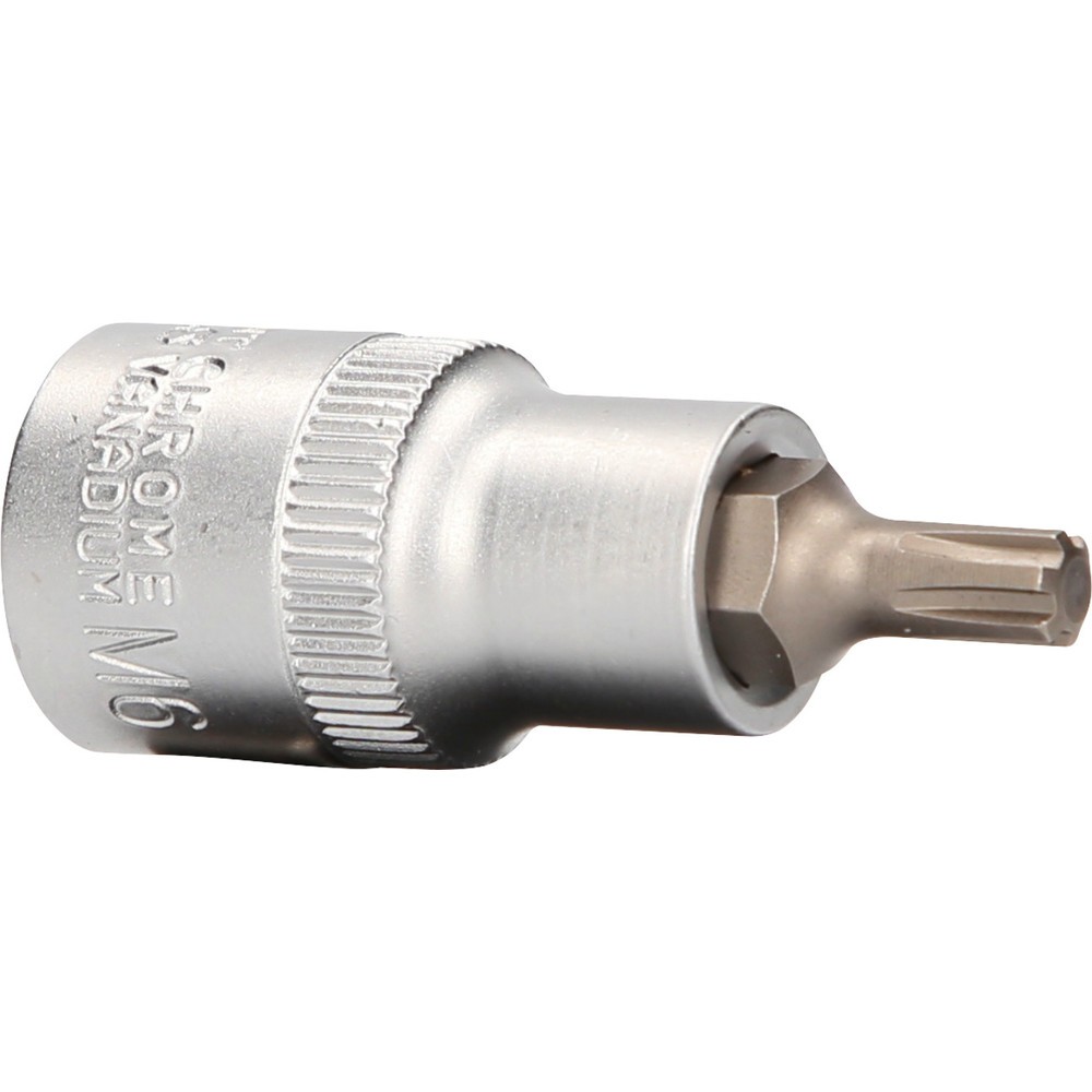Produktabbildung Nr. 1: BRILLIANT TOOLS 1/2" RIBE-Bit-Stecknuss, 55 mm lang, M6